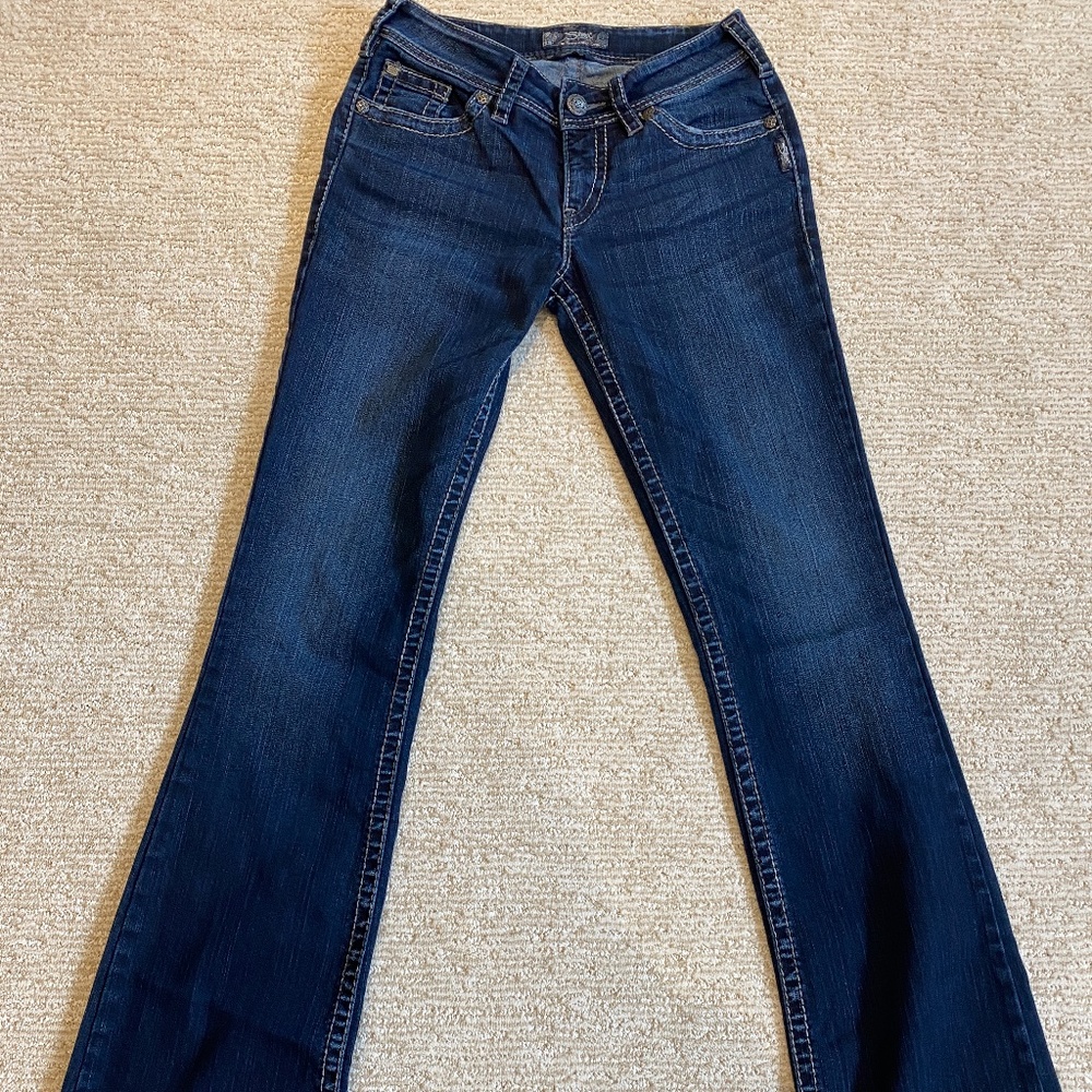 silver jeans suki surplus size 28